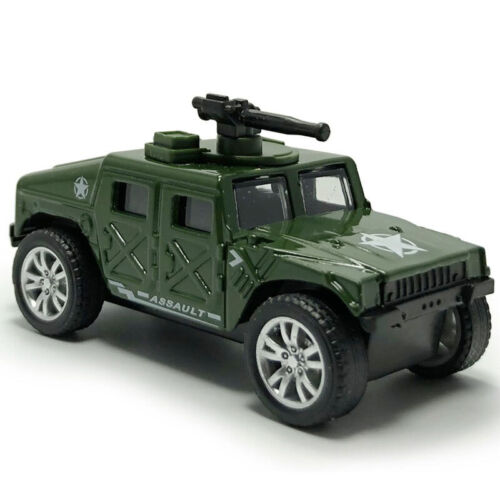 4PCS Militärfahrzeug Spielzeug Druckguss Modellauto Armee Panzer Jeep fur Kinder - Bild 4 von 21