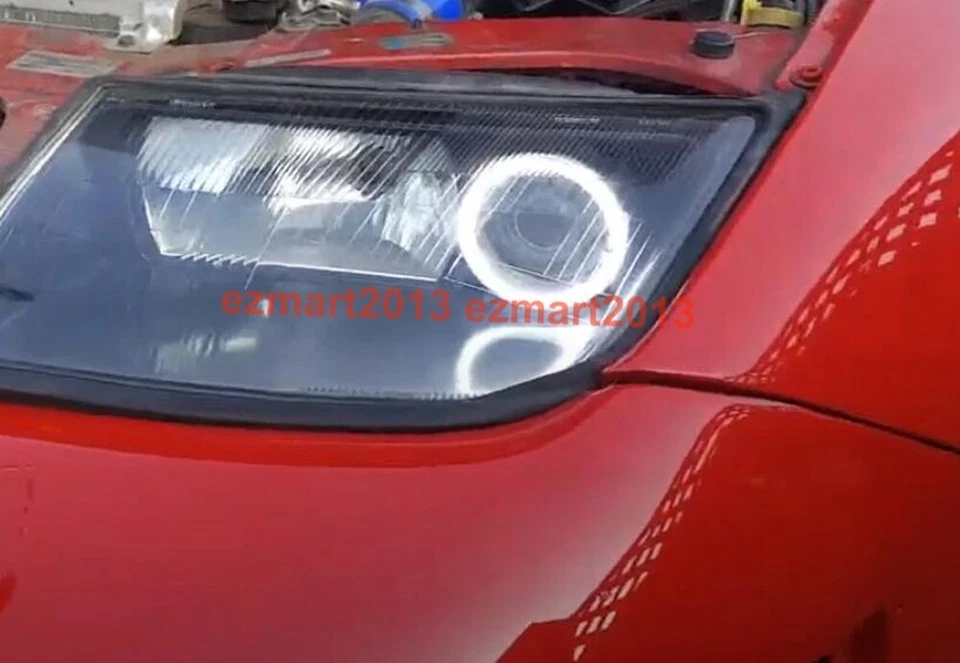 Anillo halo algodón Switchback para Nissan 300ZX 1990-1996 faro ojo de ángel DRL Foto 2 de 4