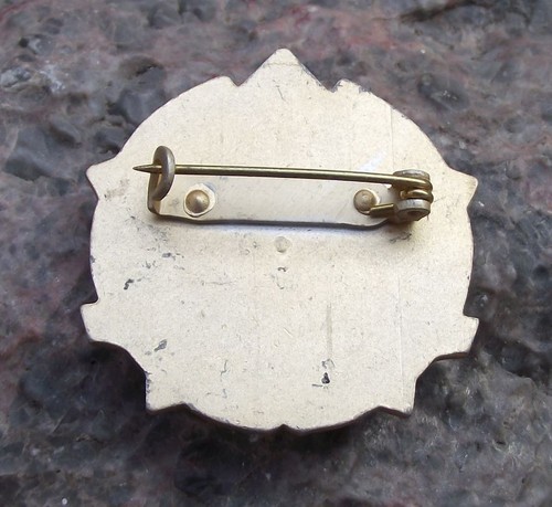 Vintage Red Star SSM CSSR Communist Youth Successful Worker Award Pin Badge - Picture 2 of 4