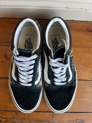 VANS Old Skool Spider Web Sneakers Size Mens 6 Euro 38 - Picture 4 of 7