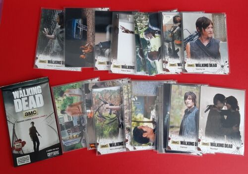 THE WALKING DEAD ☆ Lot Of Trading Cards ☆ SEASON 4 PART 2 - Picture 2 of 14