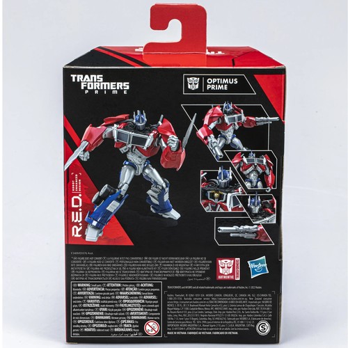 Transformers R.E.D. Figura esclusiva Optimus Prime Robot design migliorato RARA - Foto 2 di 2