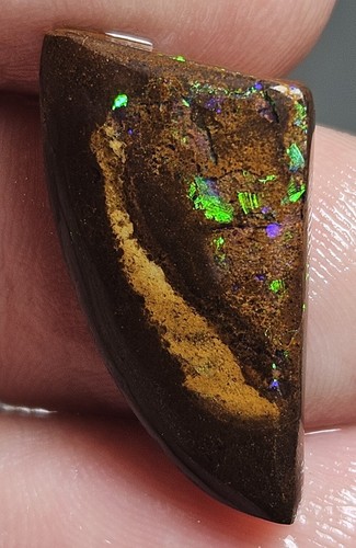 Boulder Opal Rub Parcel From Winton Blue Green Matrix Lapidary 217.7 Carat Rough - Bild 6 von 24