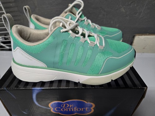 Dr. Comfort Grace Women's Athletic Shoe 9.5W Seafoam Blue - Picture 1 of 5