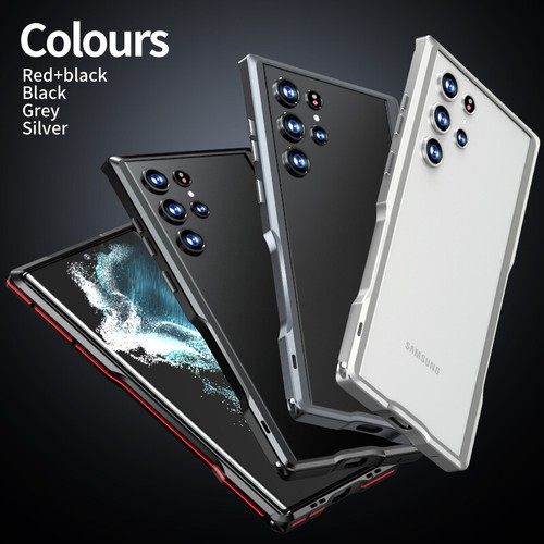 Funda protectora de metal Luphie marco duro Case Cover para Samsung S23 S24 S25 Ultra - Imagen 10 de 15