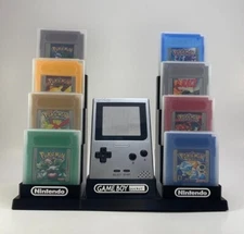 Game Boy Pocket & 18 Games in Protective Cases - DISPLAY ONLY (Customize Colors)