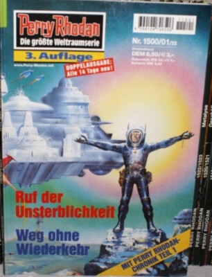 Perry Rhodan 3. Auflage 1500-1599 komplett in Z1-2 und Z2