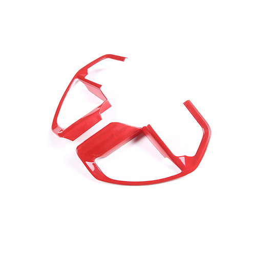 For Toyota Tacoma 2024 Red internal Steering Wheel Trim 2pcs LH&RH - Foto 7 di 9