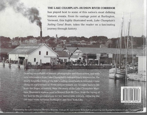 Lake Champlain's Sailing Canal Boats Burlington Bay to Hudson River Arthur Cohn - Foto 3 di 3