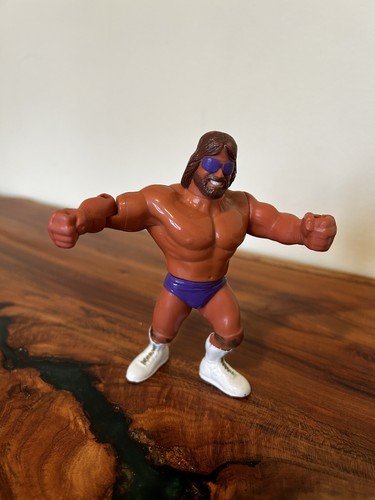 Vintage 1991 Hasbro WWF WWE Series 2 Macho King Ra...