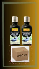 HomeMade  Black Seed Oil-Sri Lanka- 2x50 ml- Cold pressed, Natural, Ext virgin ,