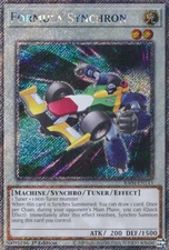 1X NM Formula Synchron - RA04-EN143 - Platinum Secret Rare 1st Edition