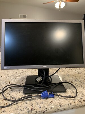 Acer B206HQL 19.5'' LED LCD Monitor 16:9 1920 x 1080 8ms w/VGA & Power Cabels