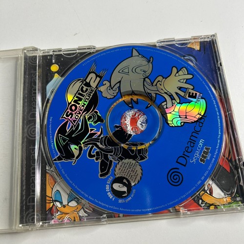 Sonic Adventure 2 (Dreamcast, 2001 NTSC-U/C) Complete With Manual CIB VGC - Zdjęcie 5 z 6