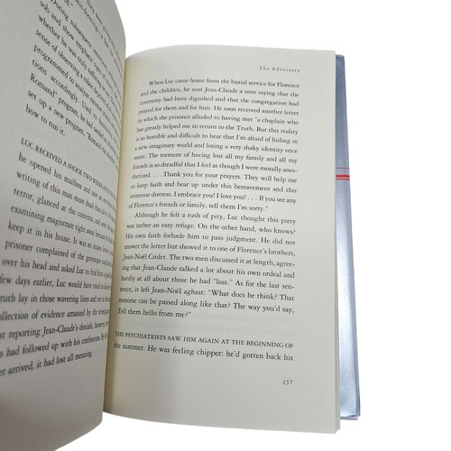 The Adversary A True Store of Monstrous Deception By Emmanuel Carrère Hardcover - Picture 9 of 9