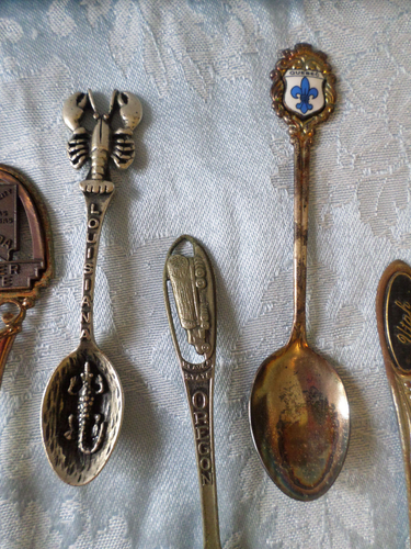 Vintage State Souvenir Spoons 19 Pieces - Bild 8 von 8