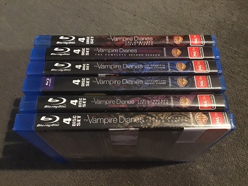 THE VAMPIRE DIARIES Series Blu-Ray Seasons 1-6 2009 Collection Set - Picture 2 of 2