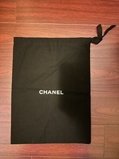 100 Authentic New CHANEL Dust Bag for Flats Shoes Clutch Purse 15.25" x 11.25"