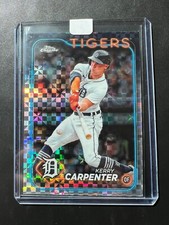 Kerry Carpenter 2024 Topps Chrome Baseball #196 - X-FACTOR REFRACTOR