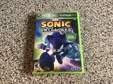 Sonic Unleashed (Platinum Hits) Xbox 360 (Brand New Factory Sealed US Version) X