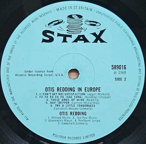Otis Redding - In Europe ORIG UK Stax LP!! - Picture 4 of 4