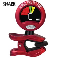 Snark ST-2 Super Tight Rechargeable Chromatic Clip On Tuner - Red