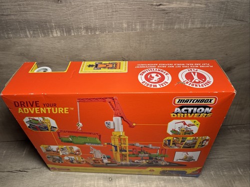 Matchbox Action Drivers - Epic Construction Yard Playset New - Picture 6 of 8
