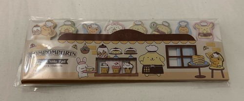 Pompompurin Sanrio Sticky Tab Index Note Pad Pack - Kawaii Stationery Cute
