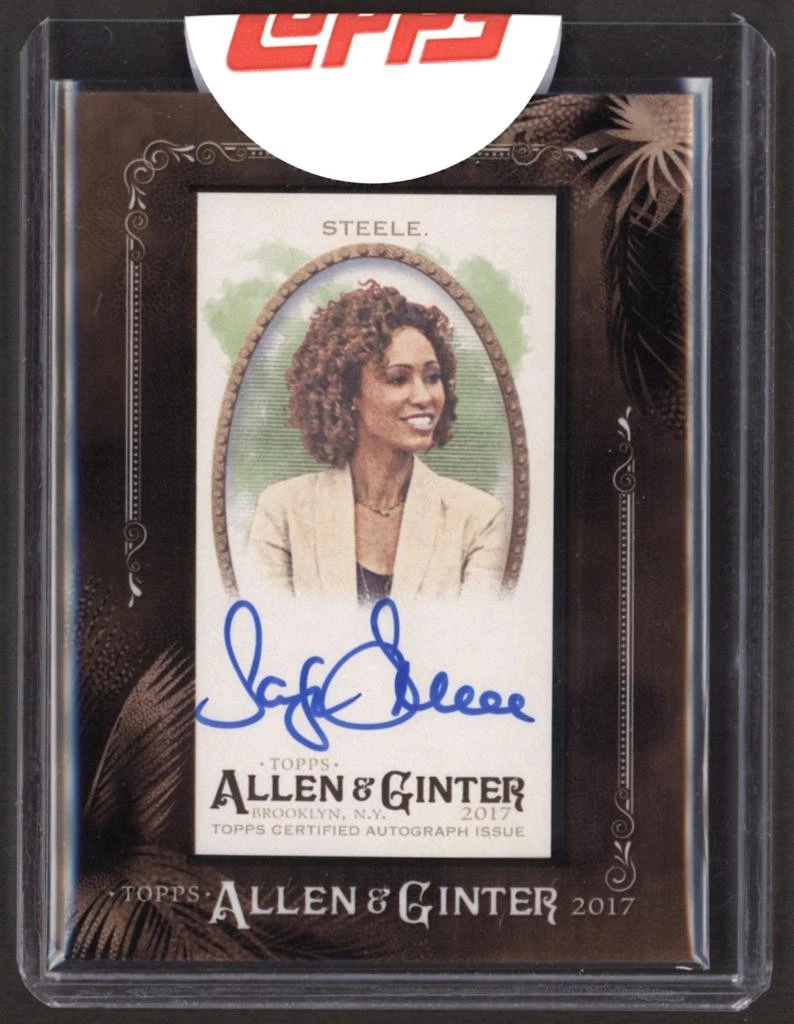 Sage Steele trading card