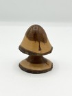 Decorative Hand Turned Wooden Yew Toadstool Tony Page Decor Homeware Natural