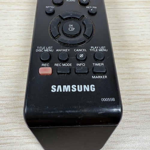 Samsung 00055B Remote Control Black Wireless for DVD-R128 & DVD-R129 DVD Player - Picture 3 of 6