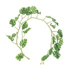 Hanging Leaves Room Decor Macrame Wall Tropical Garland Simulated Rattan