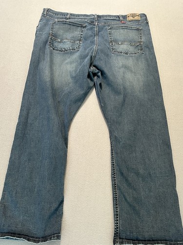 Wrangler Jeans Mens 42X30 Blue Denim Retro Relaxed Boot Cut Western Rodeo Work - Picture 2 of 10