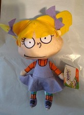 Nickelodeon Classic Rugrats Angelica Stuffed Plush 10 Inch NWT