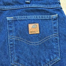 Carhartt Relaxed Fit Dark Wash Denim Jeans