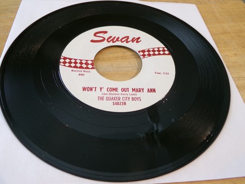 The Quaker City Boys 45 - Teasin' - Swan S4023 - Picture 2 of 2