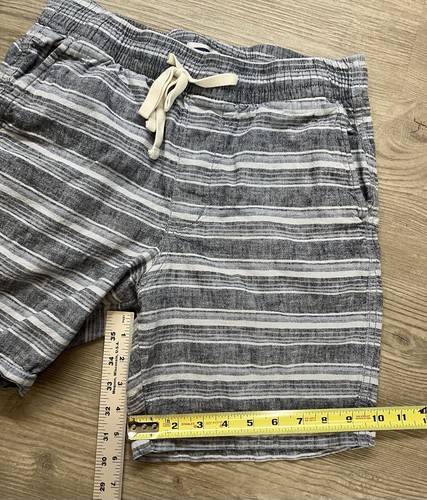 Old Navy Linen Blend Drawstring Shorts Men’s Size S - Picture 4 of 7