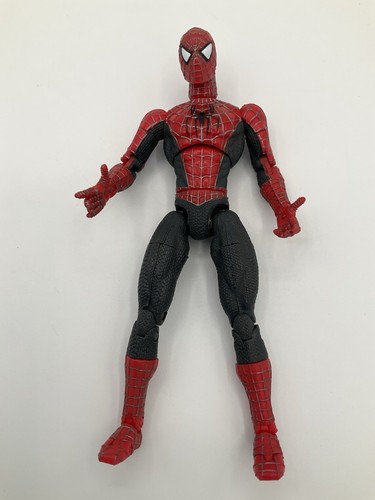 Figura de acción Spider-Man 2 Super Poseable Spiderman 2003 Toybiz Marvel