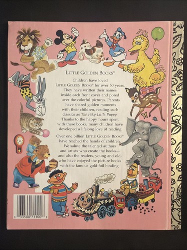 Vintage A Little Golden Book: Disney’s The Little Mermaid 1992 105-85  #5518 - Picture 2 of 4