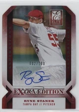 2013 Elite Extra Edition Aspirations Die-Cut Signatures Ryne Stanek Auto 0u66