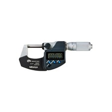 Mitutoyo 293-348-30 1 in. Digimatic Micrometer with 25.4 mm IP65 Friction Thi...