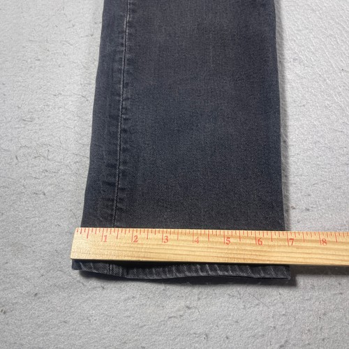 Levi's Premium 541 Jeans Herren 32x34 Athletic Taper Schwarz Grau Stretch Denim - Bild 4 von 12