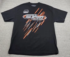 Robby Gordon Stadium Super Trucks SST Shirt Mens XL Black Graphic Made USA