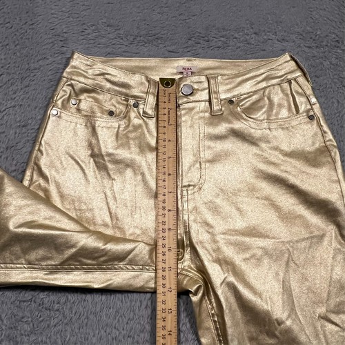 Reba Pantalone Metallizzato Donna 8 28x27 Oro Shimmer Elasticizzato - Foto 5 di 14