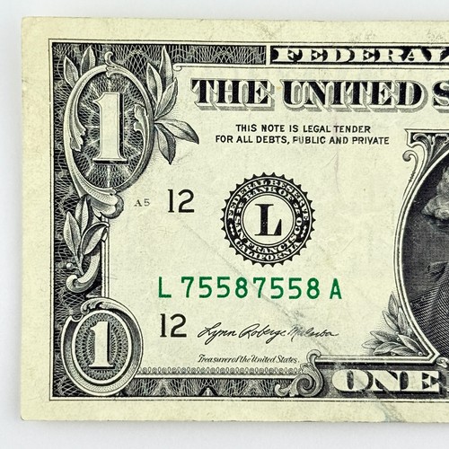 Quad Repeater (7558 7558) Trinary Dollar Fancy Seriennummer kostenloser Versand - Bild 5 von 6