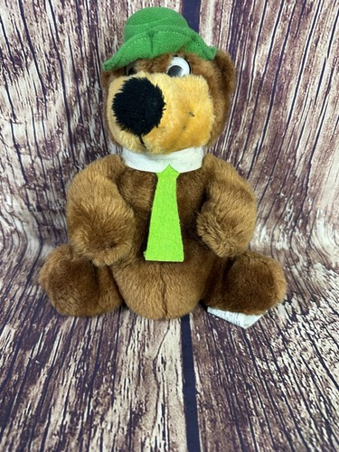 Vintage 1980 Mighty Star Yogi Bär Plüsch Hanna Barbera 8 Zoll - Bild 1 von 8