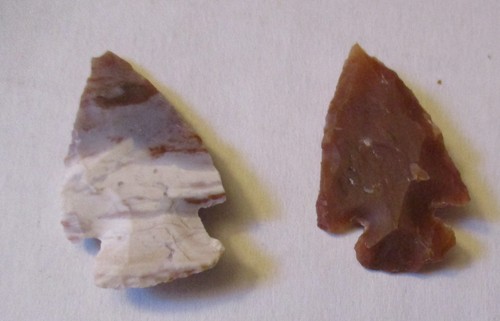 Menge 15 Feuerstein Pfeilspitzen 1,5 - 3 Zoll Indianer Sammlerstück - Bild 11 von 19