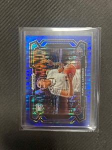 2024 Panini Prizm Draft Picks #59 Kamilla Cardoso Prizms Blue Pulsar #/99