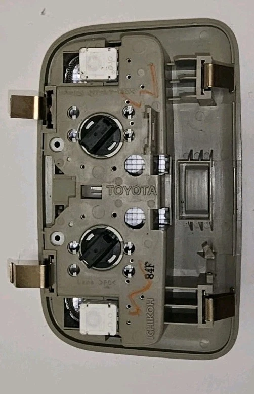 Unidad de lámpara de luz domo de lectura delantera interior Subaru Impreza 2008-2010 OEM GRIS Foto 2 de 2