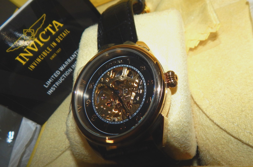 New INVICTA Automatic Specialty Skeleton Stainless 42mm Watch 30m 31307 with Box - Picture 6 of 16